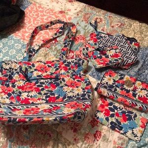 Vera Bradley handbag, wallet, checkbook, bags